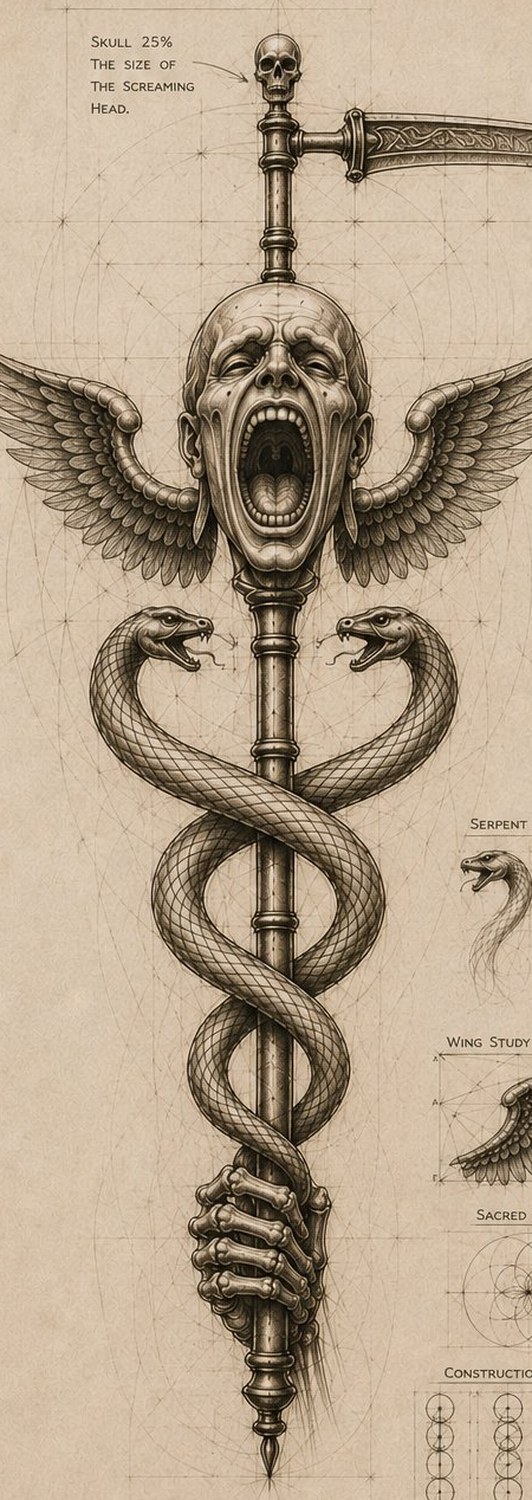The Caduceus — staff study
