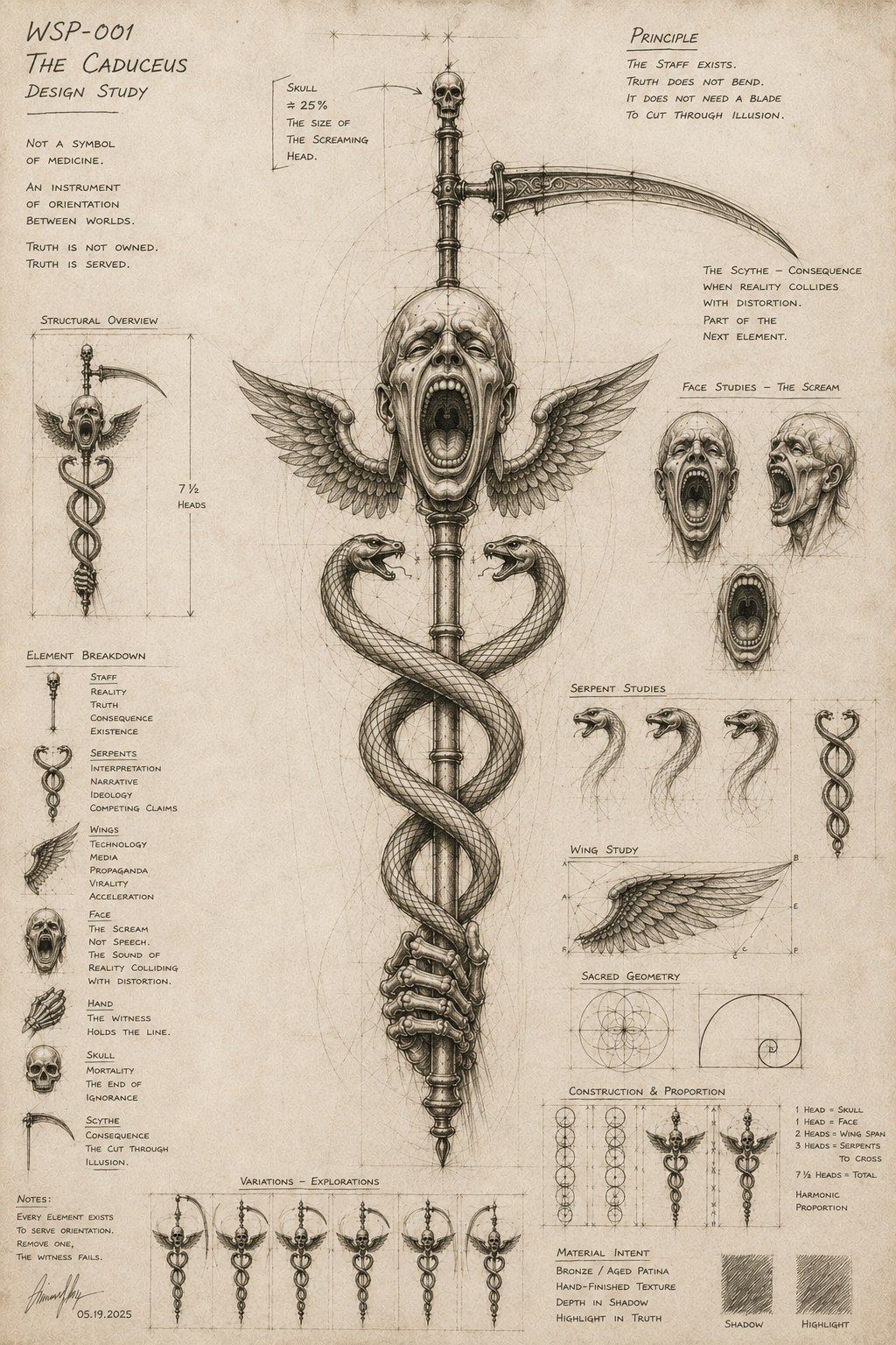The Caduceus — design study